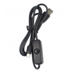 HR0293-33 Micro USB Power Cable with ON/OFF switch for Raspberry Pi 